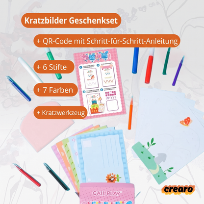 ScrapeCards – DIY Postkarten-Geschenkset voller Spaß