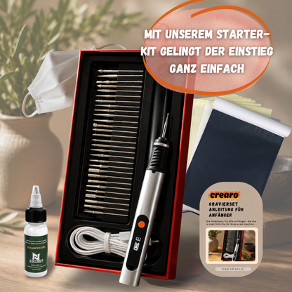 CREARO Gravierset – Ihre erste Gravur innerhalb von 10 Minuten