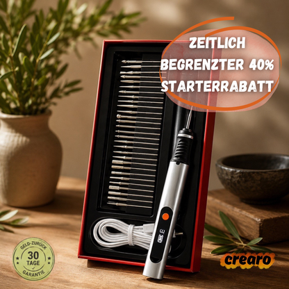 CREARO Gravierset – Ihre erste Gravur innerhalb von 10 Minuten